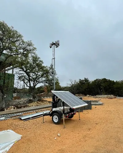 Mobile Solar Surveillance Trailer - Thumb
