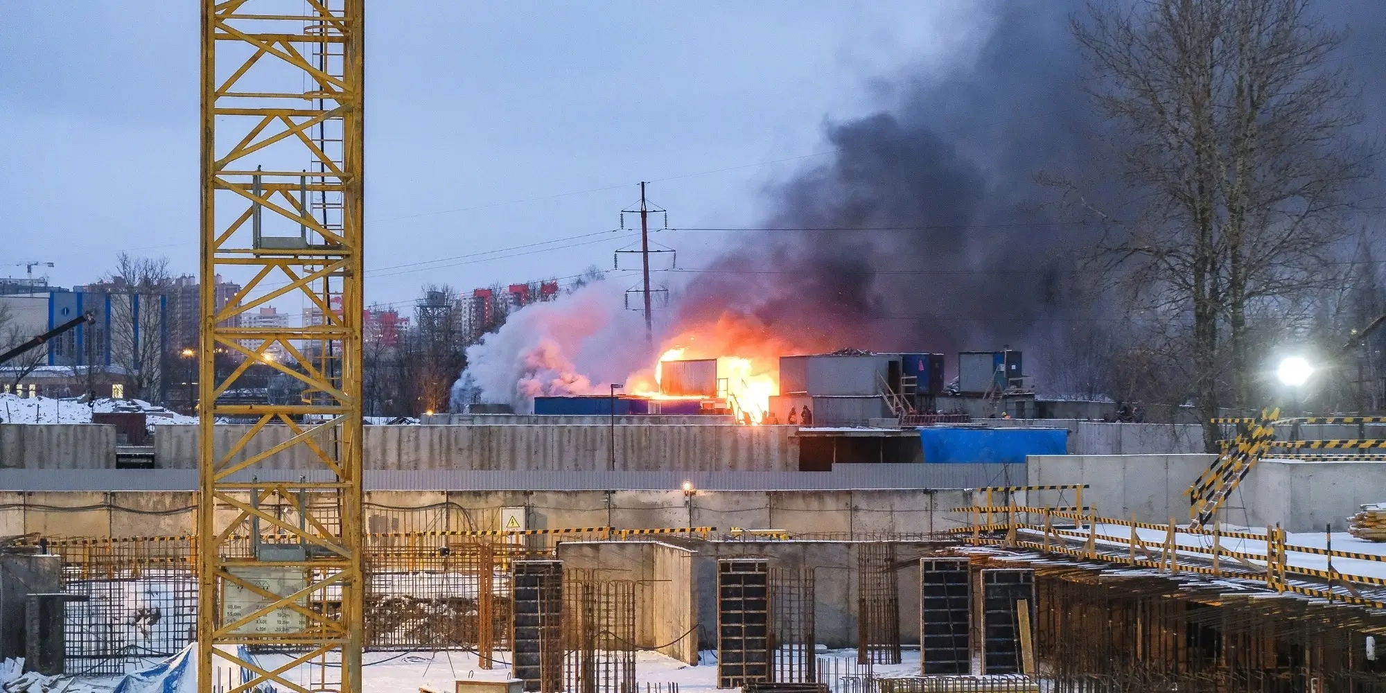 Smoke Fire Detection Banner