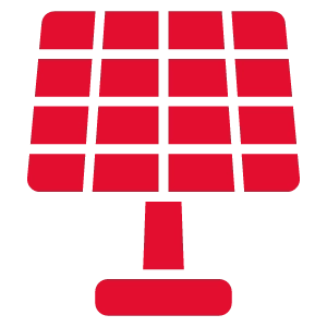 12 solar panel icon