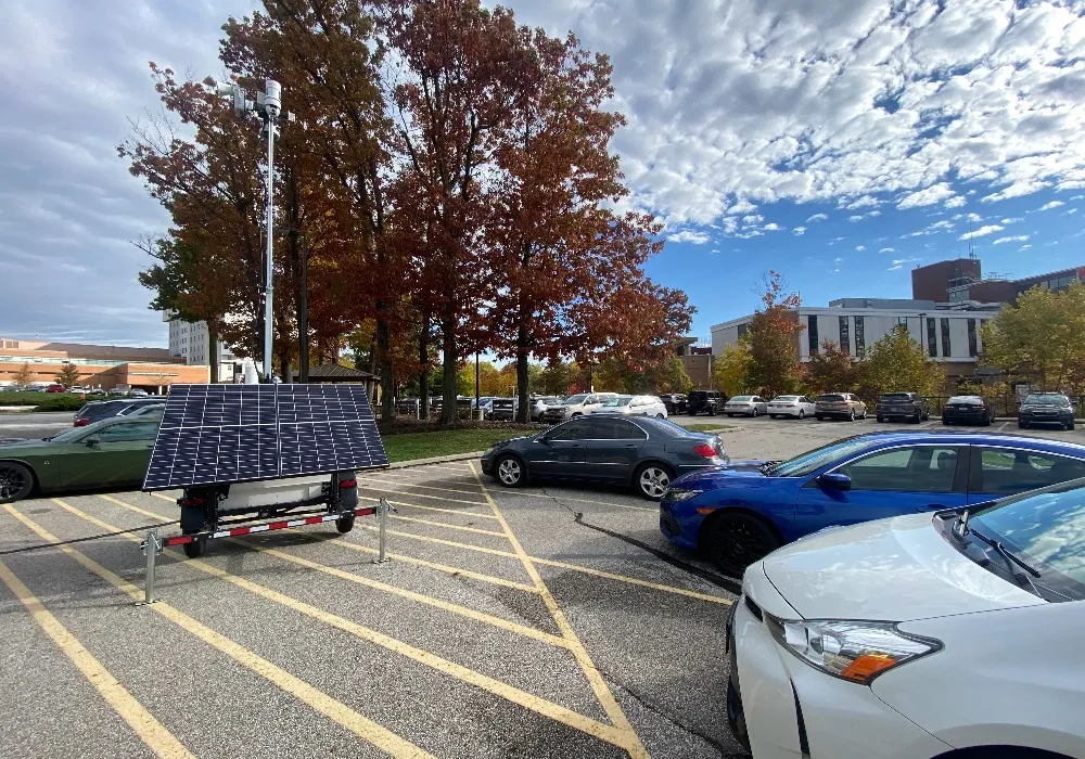 LotGuard Trailer at Parking Lot - Header