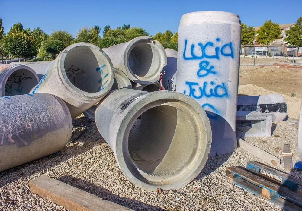 Graffiti at Construction Site - Header