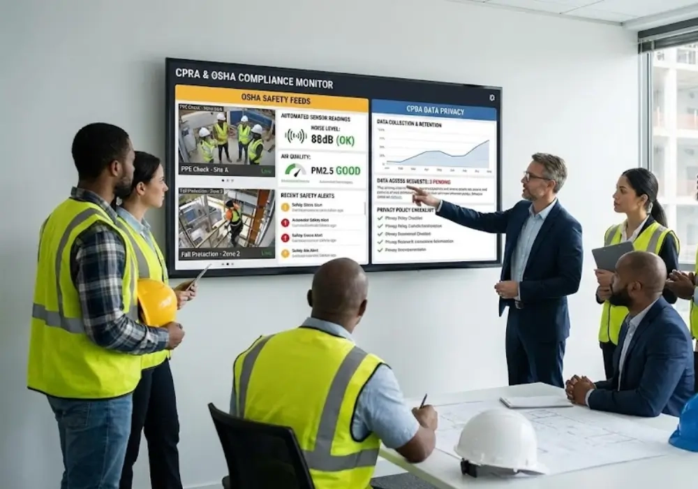 Blog Header Real-Time Monitoring Important for CPRA and OSHA Compliance