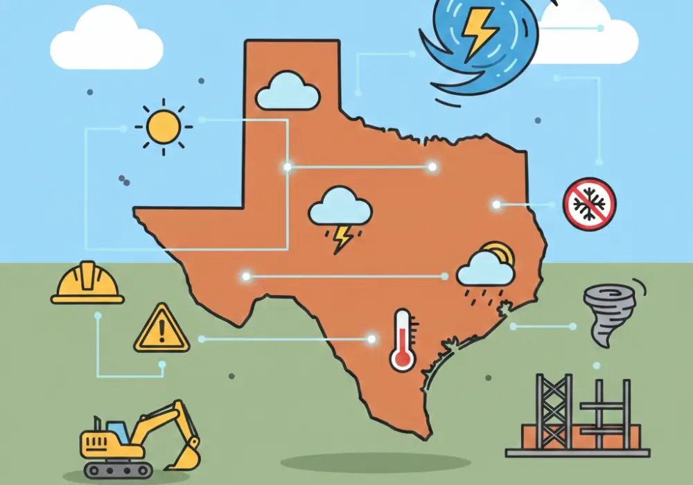 Blog Header How Texas Weather Risks Are Changing Safety Standards on Jobsites